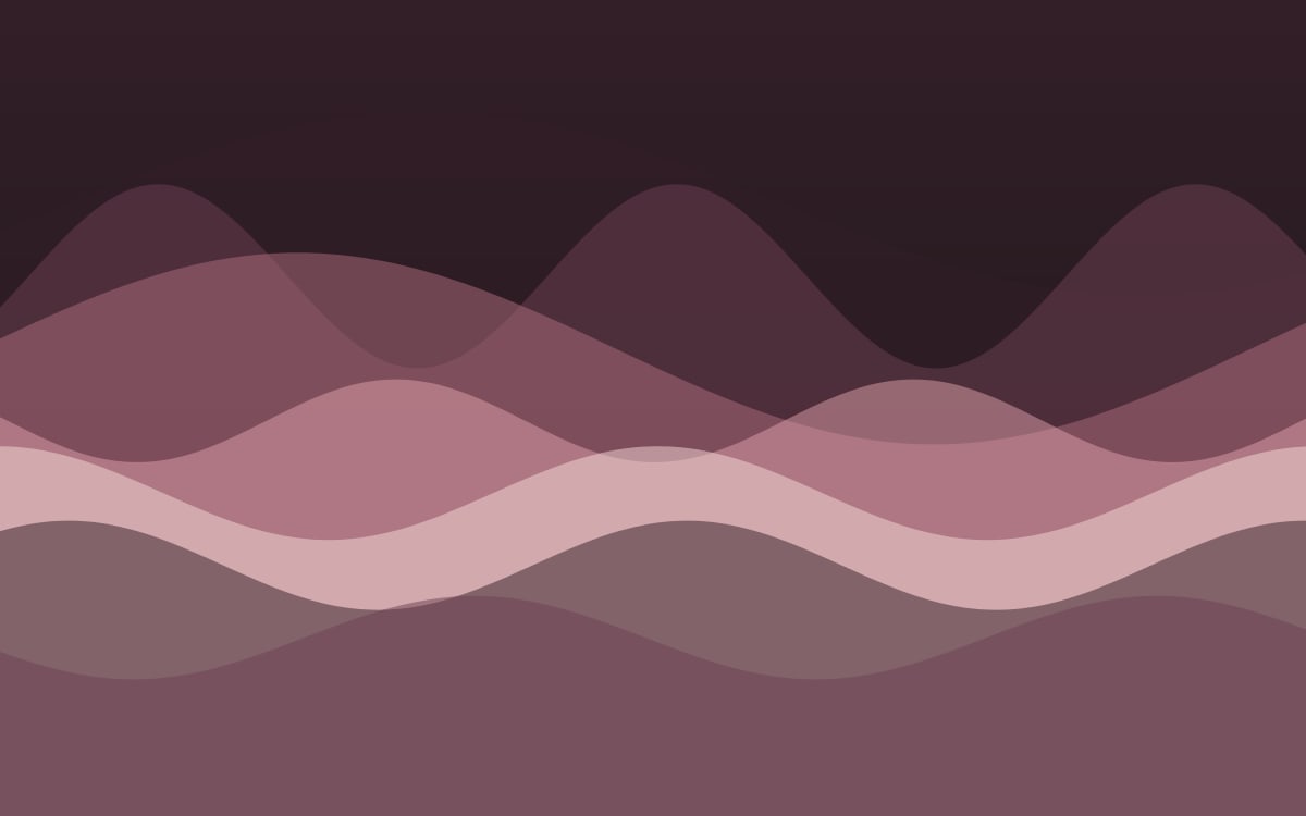 Blush Waves Wallpaper