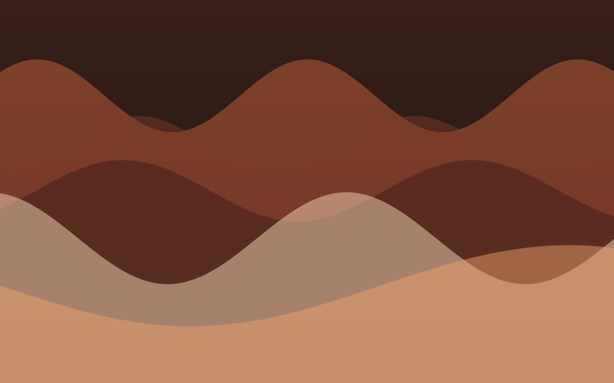 Ember Waves Wallpaper