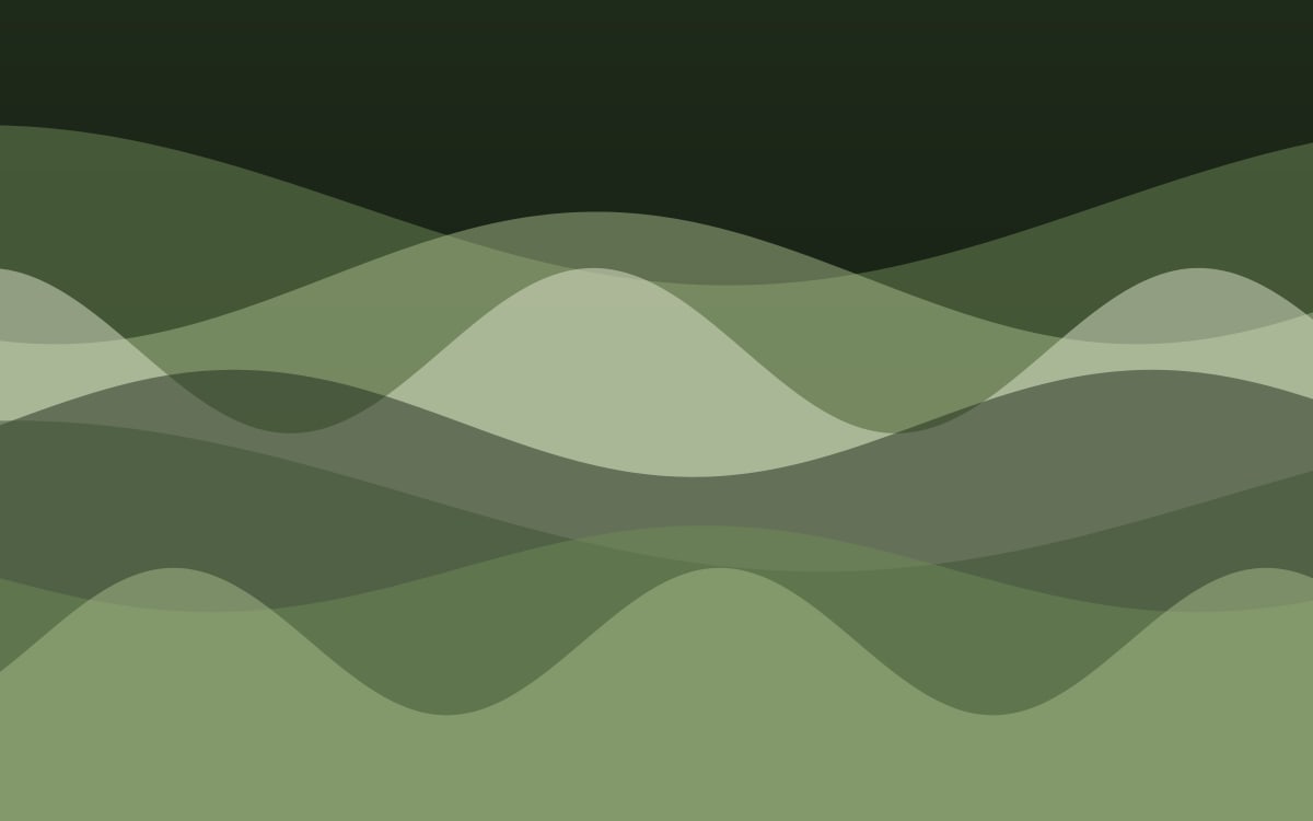 Sage Waves Wallpaper